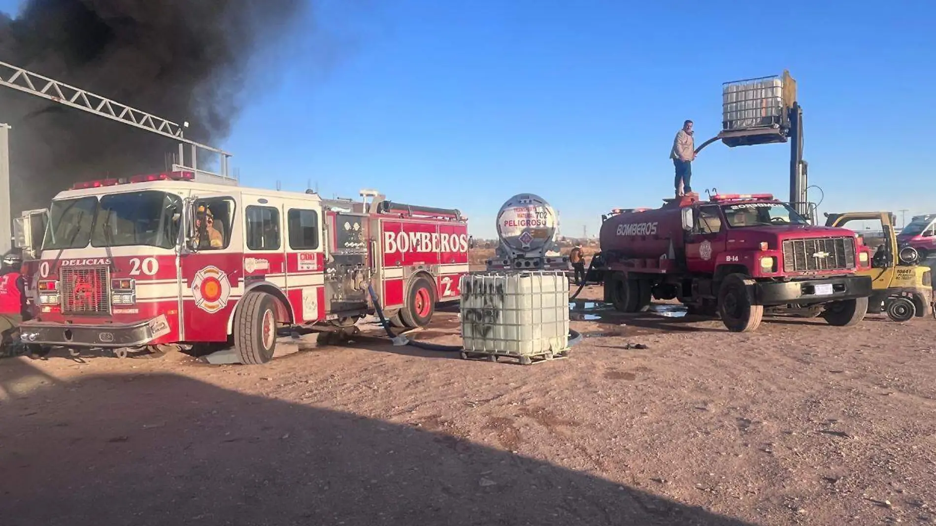 Bomberos sofocaron el incendio